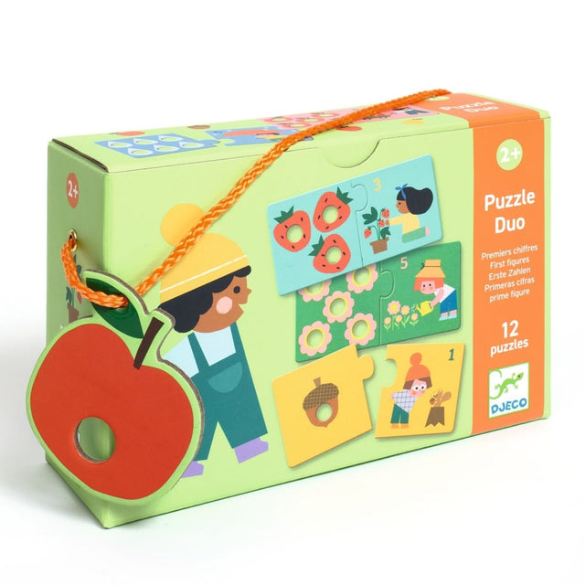 Puzzle Duo - First Numbers (12x2 pcs)