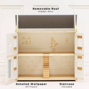 Bay Tree dollhouse bundle: furnished + doll family