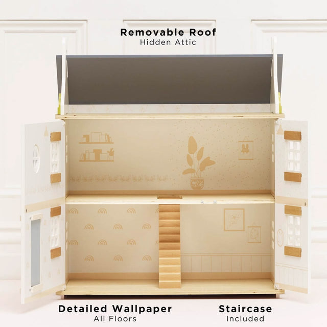 Bay Tree dollhouse bundle: furnished + doll family