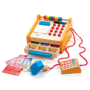 Caisse enregistreuse en bois (37 pcs) - Jouets d'imitation by Hape
