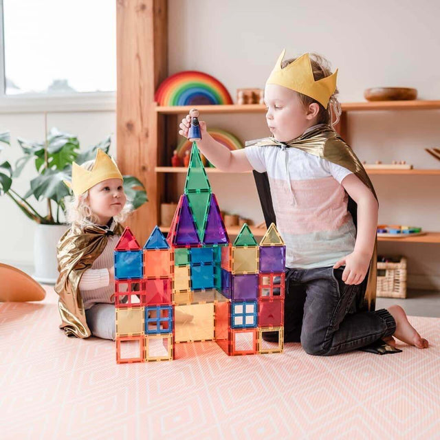 Mega Pack de tuiles magnétiques Arc-en-ciel (212 pcs) - Jeux de construction by Connetix