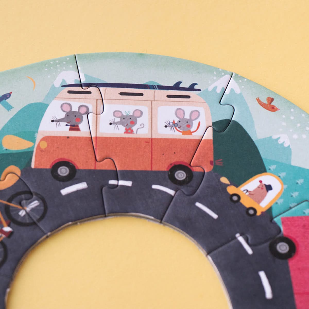 Beep Beep observation puzzle (48 pcs)