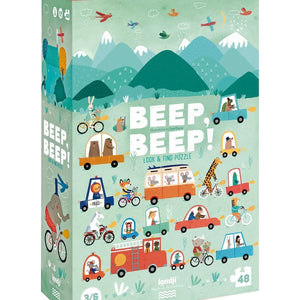 Beep Beep observation puzzle (48 pcs)