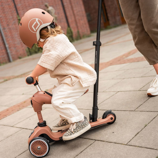 Highwaykick 1 Push & Go Scooter - Mocha