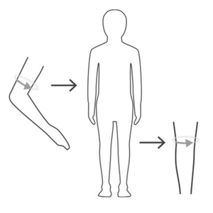 Genouillères & protège‑coudes - Cendré