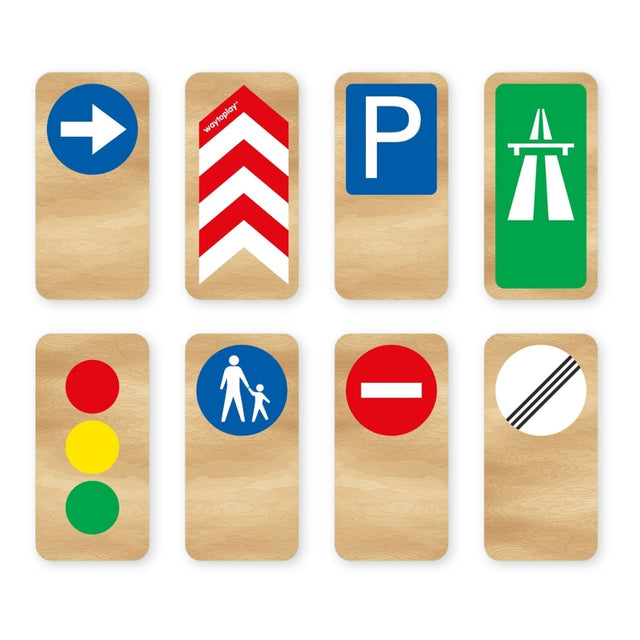 Panneaux de signalisation Road Blocks (8 pcs)