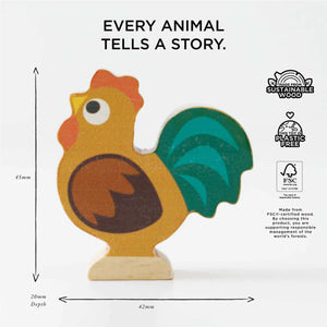 Animaux de la ferme empilables - Figurines by Le Toy Van