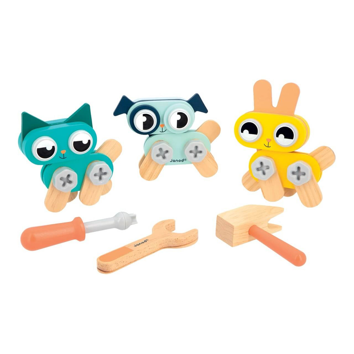 Animaux domestiques Brico'Kids DIY - Jeux d'assemblage by Janod