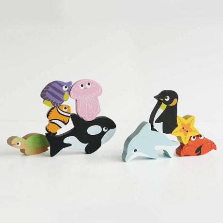 Animaux marins à empiler - Jouets à trier & empiler by Le Toy Van