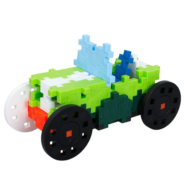 Apprends à construire: GO! Véhicules (500 pcs) - Jeux de construction by Plus-Plus