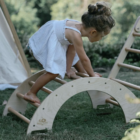 Arche à bascule et d'escalade Pikler - Jeu actif by Kinderfeets