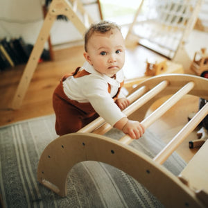 Arche à bascule et d'escalade Pikler - Jeu actif by Kinderfeets