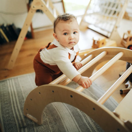 Arche à bascule et d'escalade Pikler - Jeu actif by Kinderfeets
