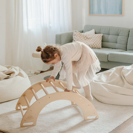 Arche à bascule et d'escalade Pikler - Jeu actif by Kinderfeets
