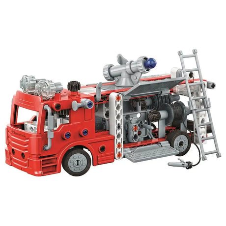 Atelier de mécanique - Camion de pompiers - Jeux d'assemblage by Clementoni