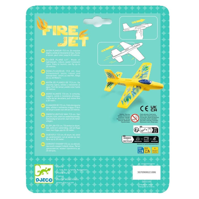 Avion planeur Fire Jet - Jeu actif by Djeco