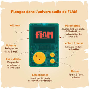Baladeur interactif FLAM - Jeux électroniques by Lunii