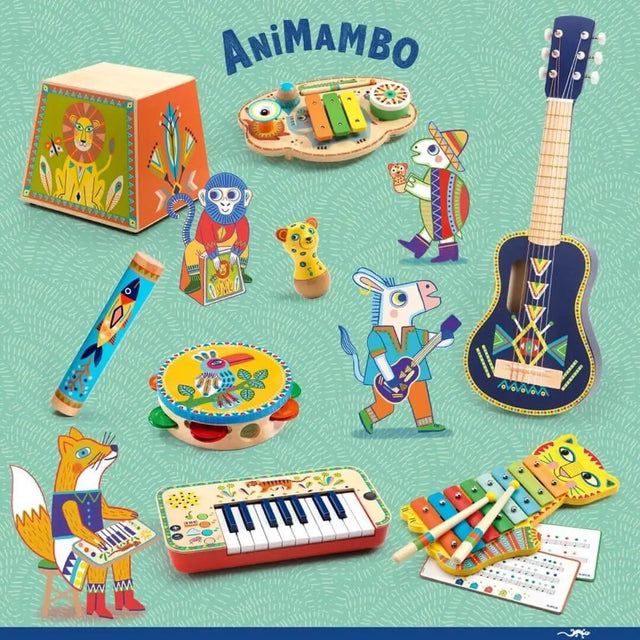 Banjo à 4 cordes Animambo - Jouets musicaux by Djeco