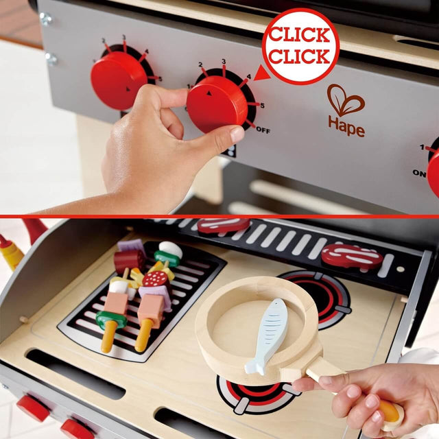 Barbecue du chef tout équipé-Jouets d'imitation-Hape-Comme des Pirates