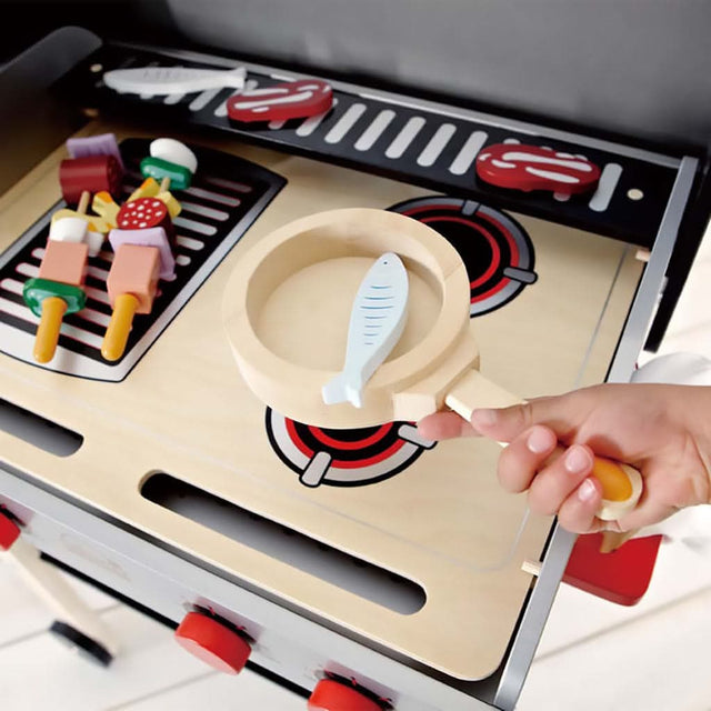 Barbecue du chef tout équipé - Jouets d'imitation by Hape