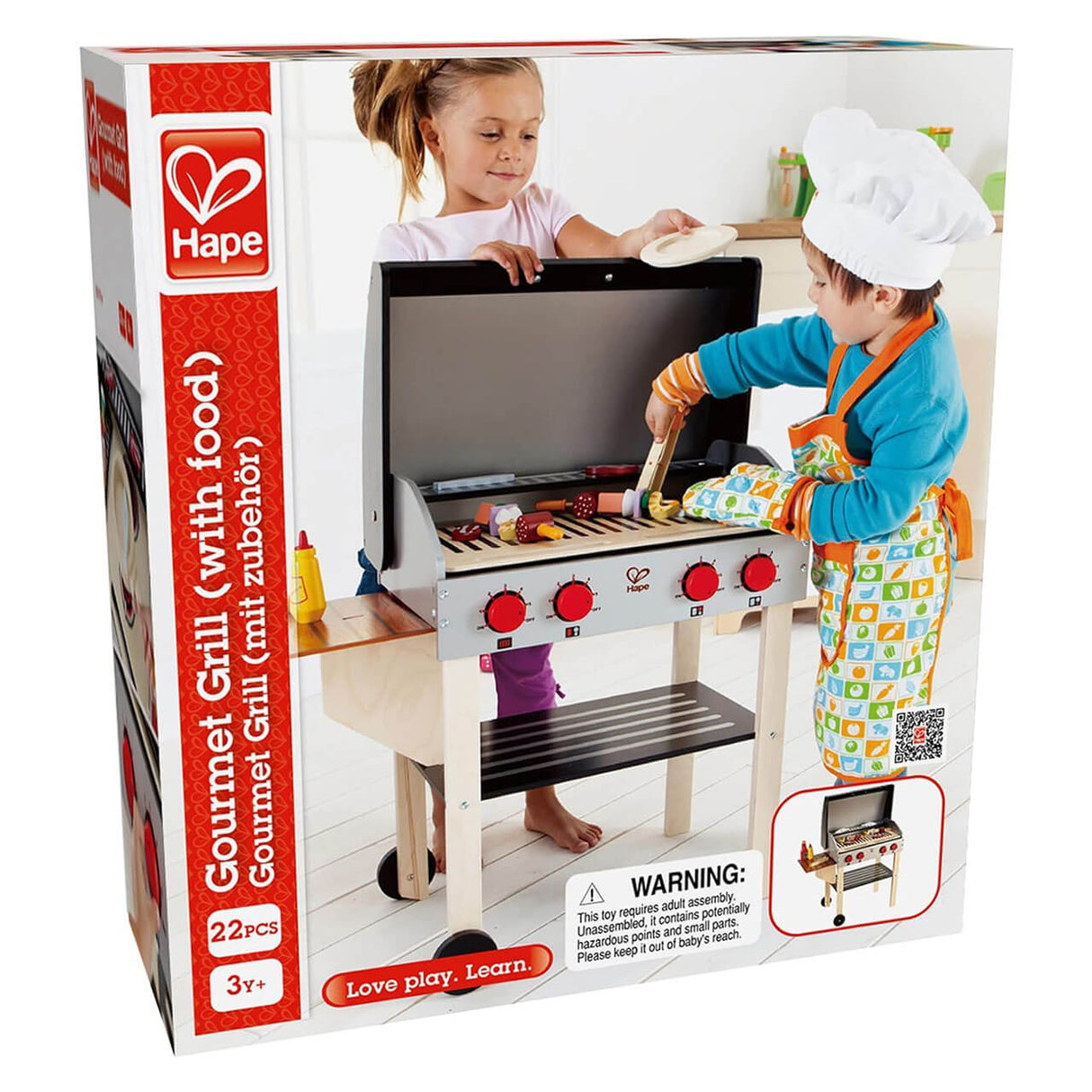 Barbecue du chef tout équipé-Jouets d'imitation-Hape-Comme des Pirates