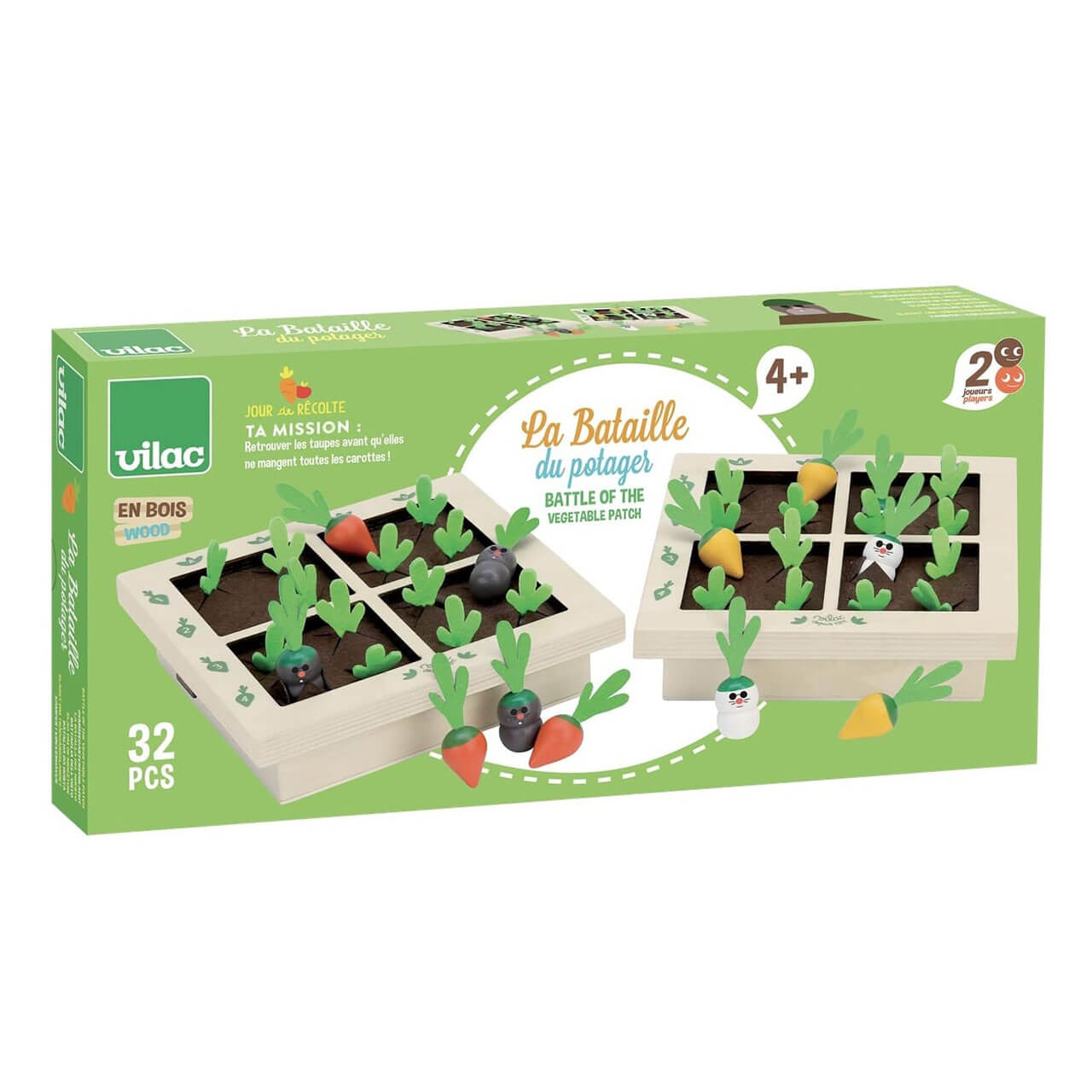 Bataille du potager - Jeux de société by Vilac