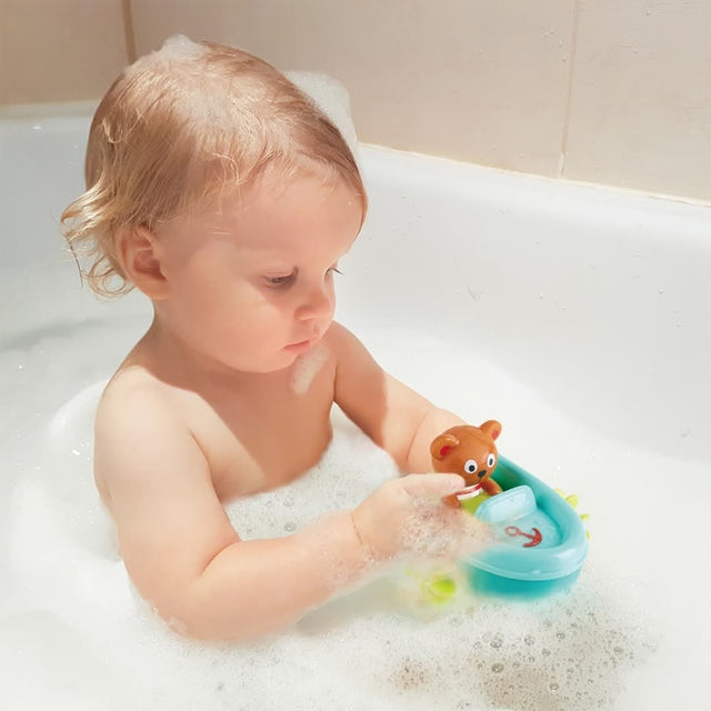 Bateau et tube à tirer - Jouets de bain by Hape