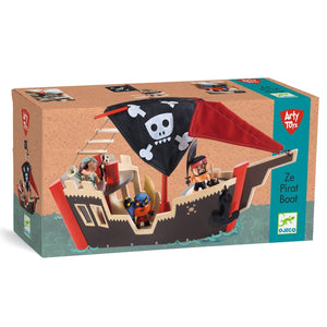 Bateau pirate en bois Arty Toys - Ensembles de jeu by Djeco