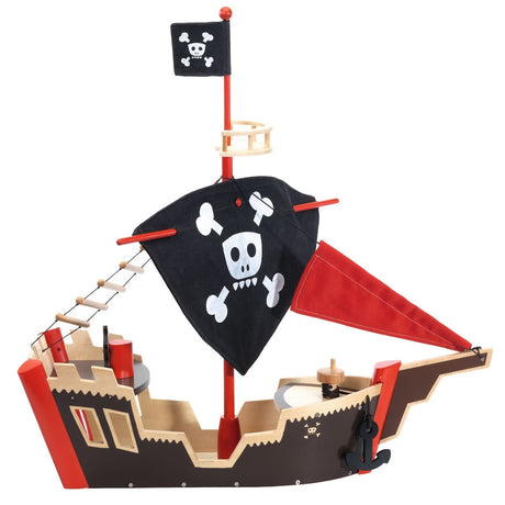 Bateau pirate en bois Arty Toys - Ensembles de jeu by Djeco