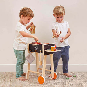 BBQ en bois tout équipé - Jouets d'imitation by Janod
