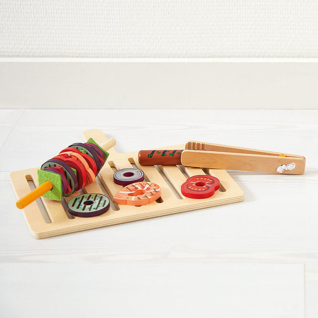 BBQ en bois tout équipé - Jouets d'imitation by Janod