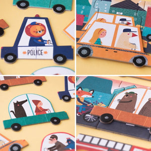 Beep Beep observation puzzle (48 pcs)