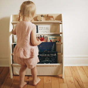 Bibliothèque à pochettes - Mobilier by Kinderfeets