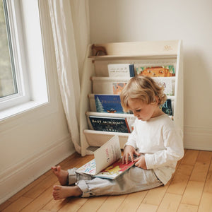Bibliothèque à pochettes - Mobilier by Kinderfeets