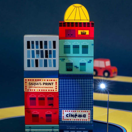 Blocs de construction Ville (45 pcs) - Jeux de construction by Moulin Roty