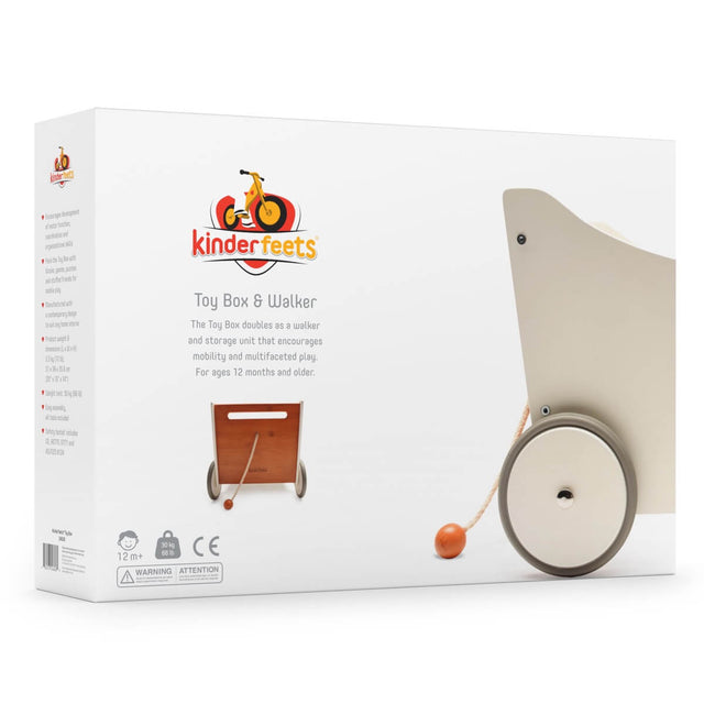 Boîte à jouets et trotteur - Jouets à tirer / pousser by Kinderfeets