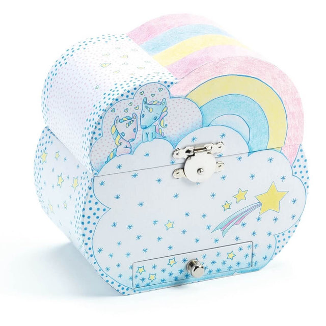 Boîte à musique Rêves de licornes - Décoration by Djeco