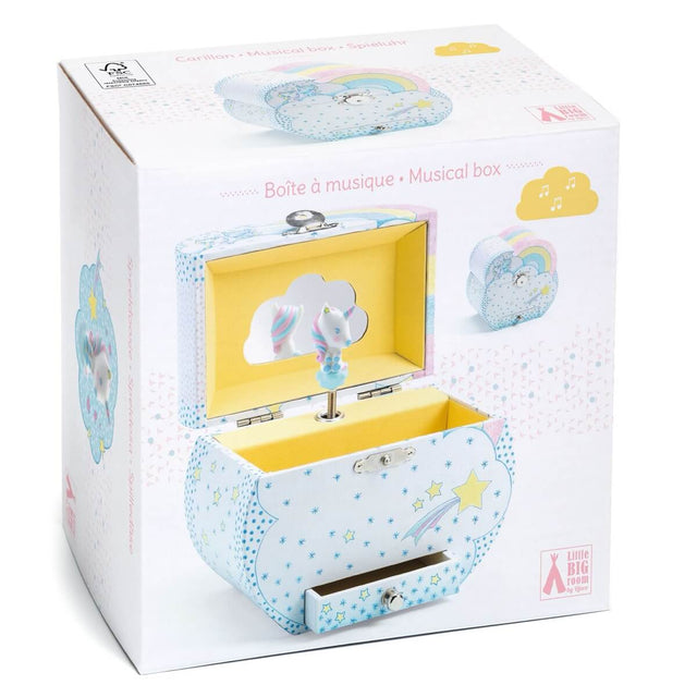 Boîte à musique Rêves de licornes - Décoration by Djeco
