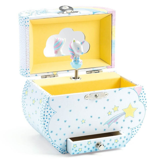 Boîte à musique Rêves de licornes - Décoration by Djeco