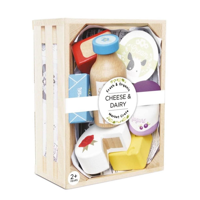 Caisse de fromage et produits laitiers du marché - Jouets d'imitation by Le Toy Van