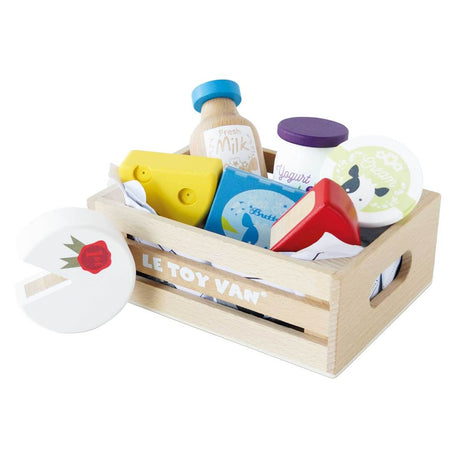 Caisse de fromage et produits laitiers du marché - Jouets d'imitation by Le Toy Van