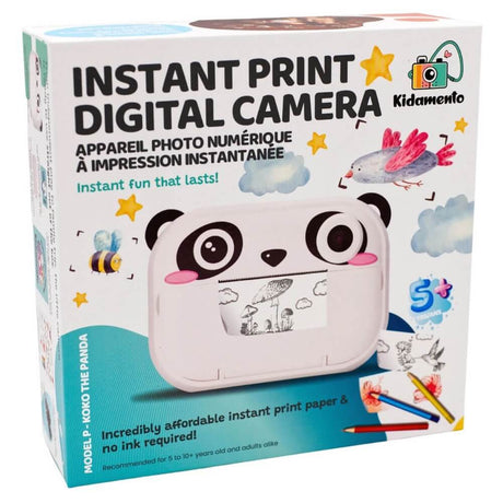 Caméra numérique à impression instantanée - Koko le panda (modèle P)-Kidamento-Comme des Pirates