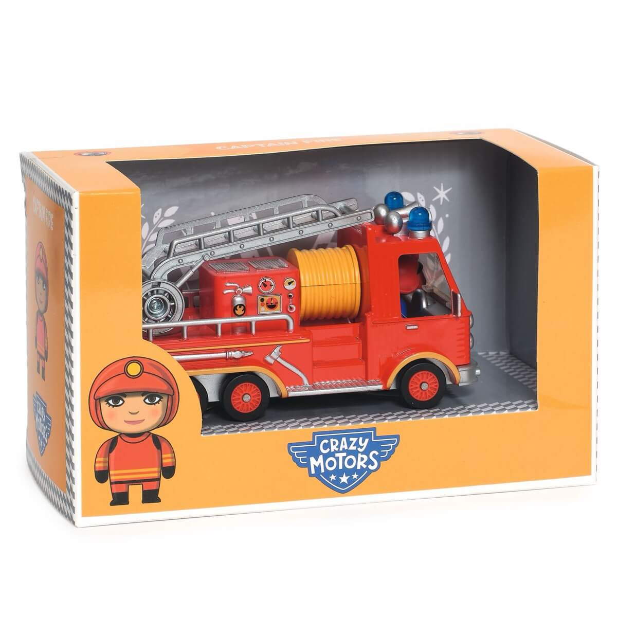 Crazy Motors Fire Truck - Captain Fire – Comme des Pirates
