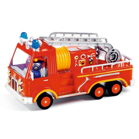 Camion de pompier Crazy Motors - Captain Fire - Véhicules de jeu by Djeco