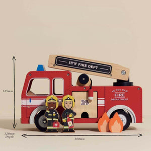 Camion de pompiers en bois - Véhicules de jeu by Le Toy Van