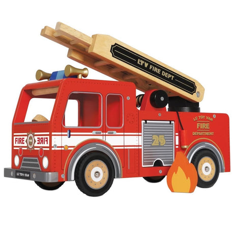 Camion de pompiers en bois - Véhicules de jeu by Le Toy Van