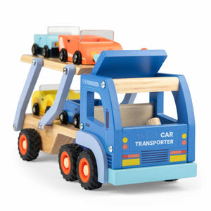 Camion de transport de voitures Avenue du Moulin - Véhicules de jeu by Moulin Roty