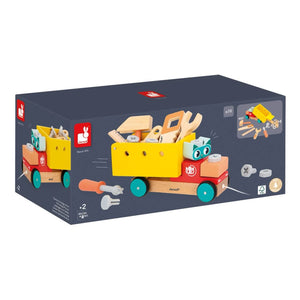 Camion DIY Brico'Kids à tirer - Véhicules de jeu by Janod