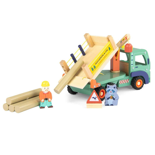 Camion-grue forestier Avenue du Moulin - Véhicules de jeu by Moulin Roty