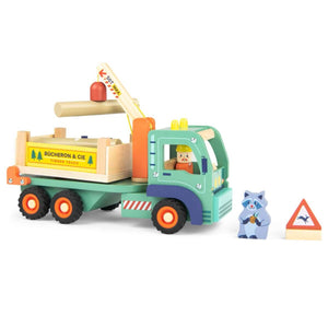 Camion-grue forestier Avenue du Moulin - Véhicules de jeu by Moulin Roty